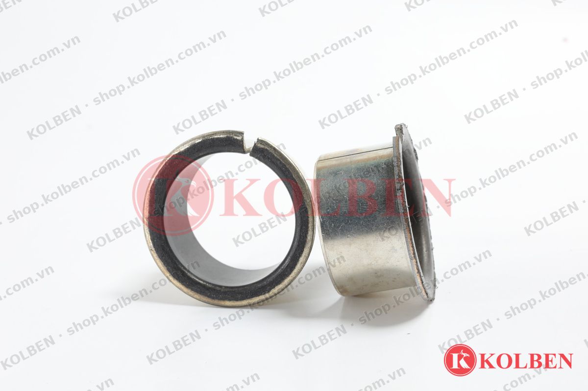 Bạc lưng thép có vai LFF tự bôi trơn lớp PTFE